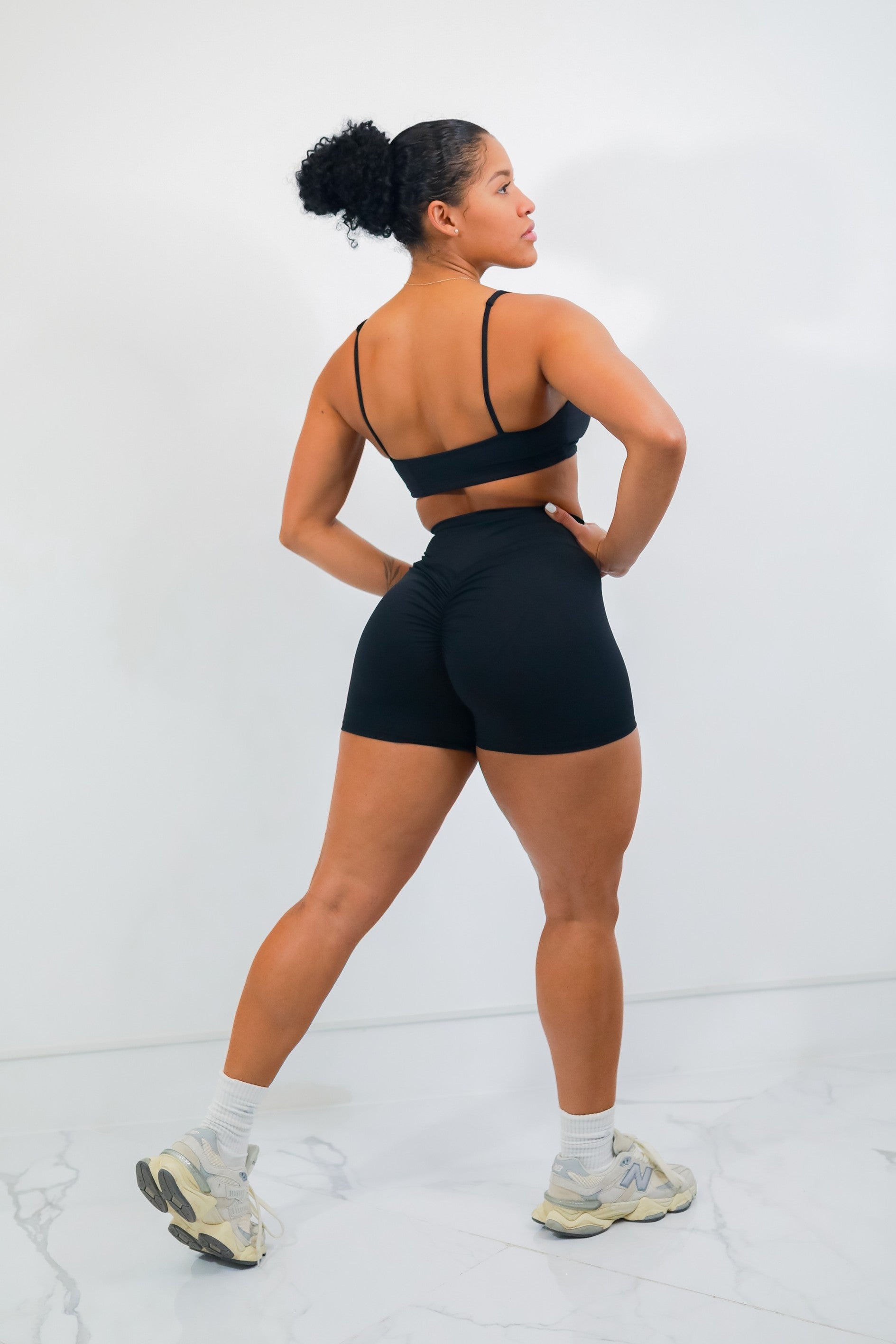 Conjunto de Top + Short Negro