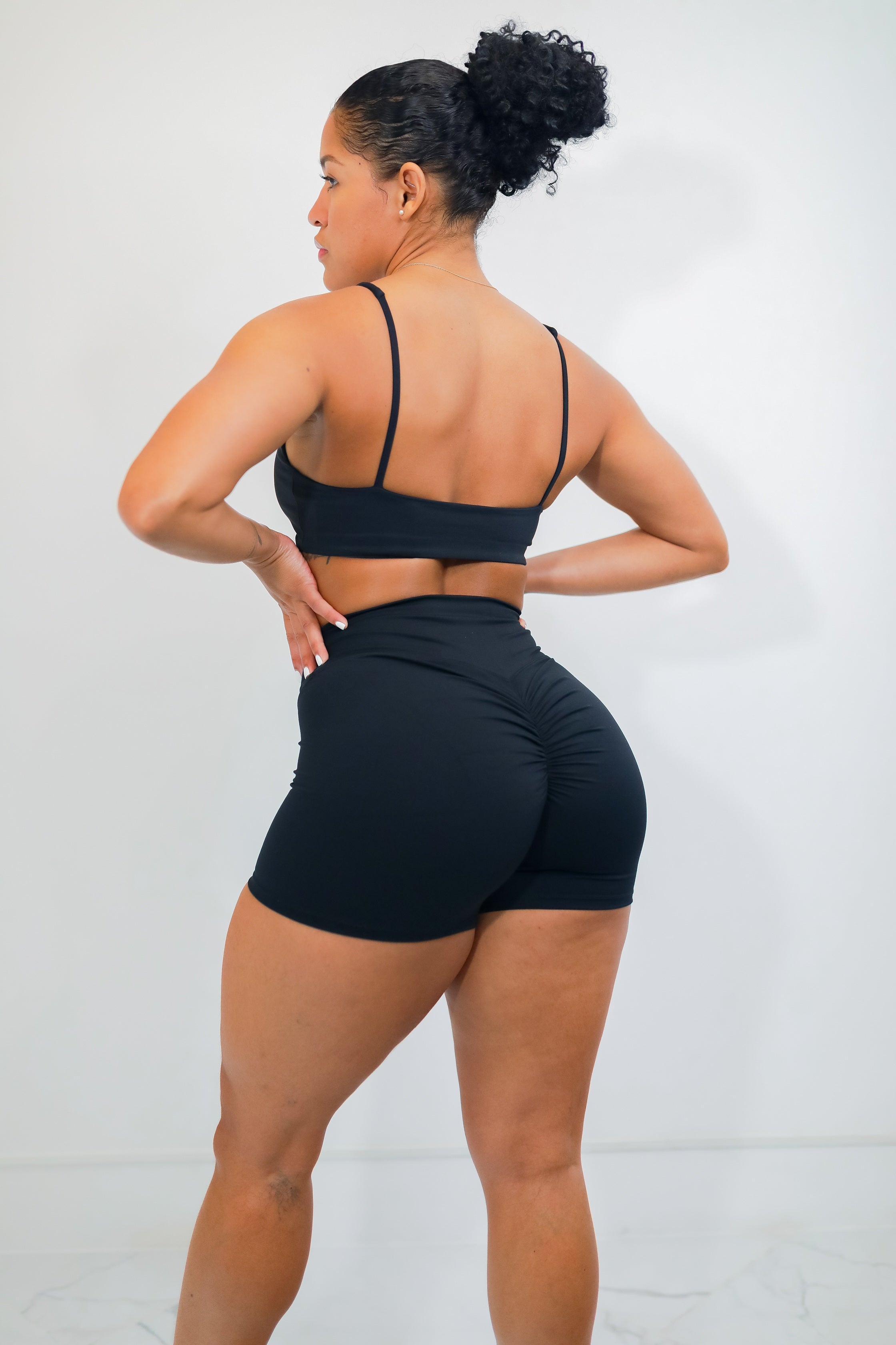 Conjunto de Top + Short Negro