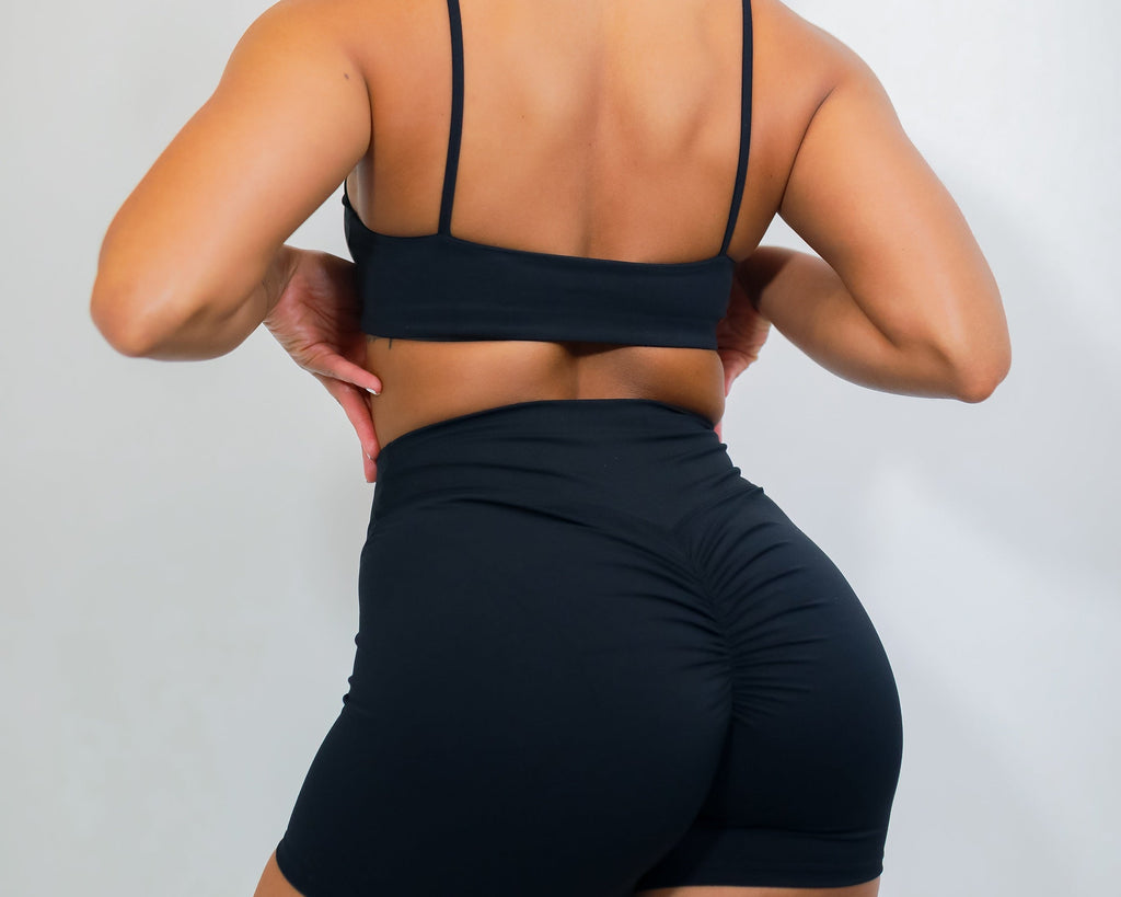 Conjunto de Top + Short Negro