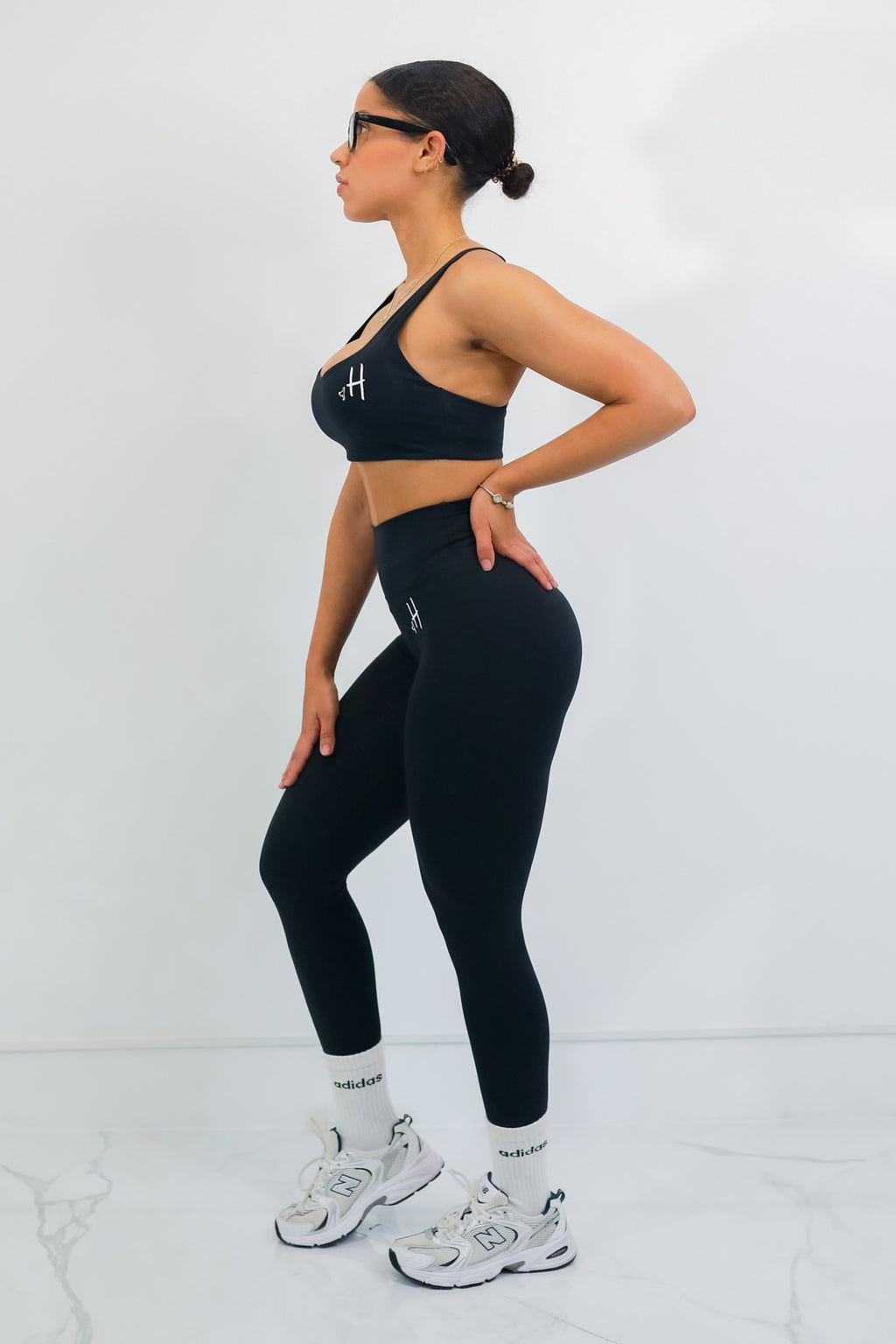 Conjunto de Top + Leggings Negro