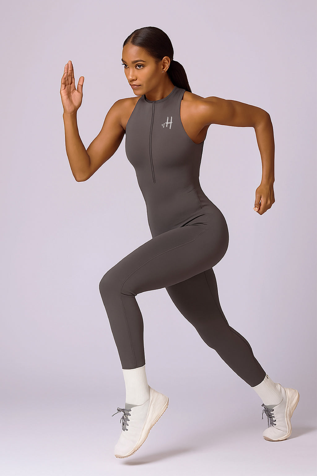 Body Sin Mangas Gris