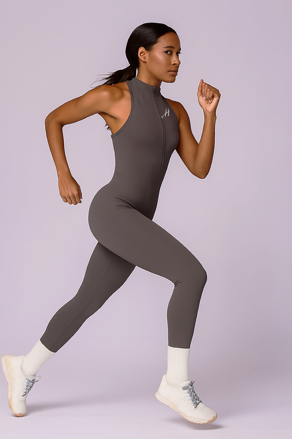 Body Sin Mangas Gris