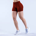Short Leggins Wine Red