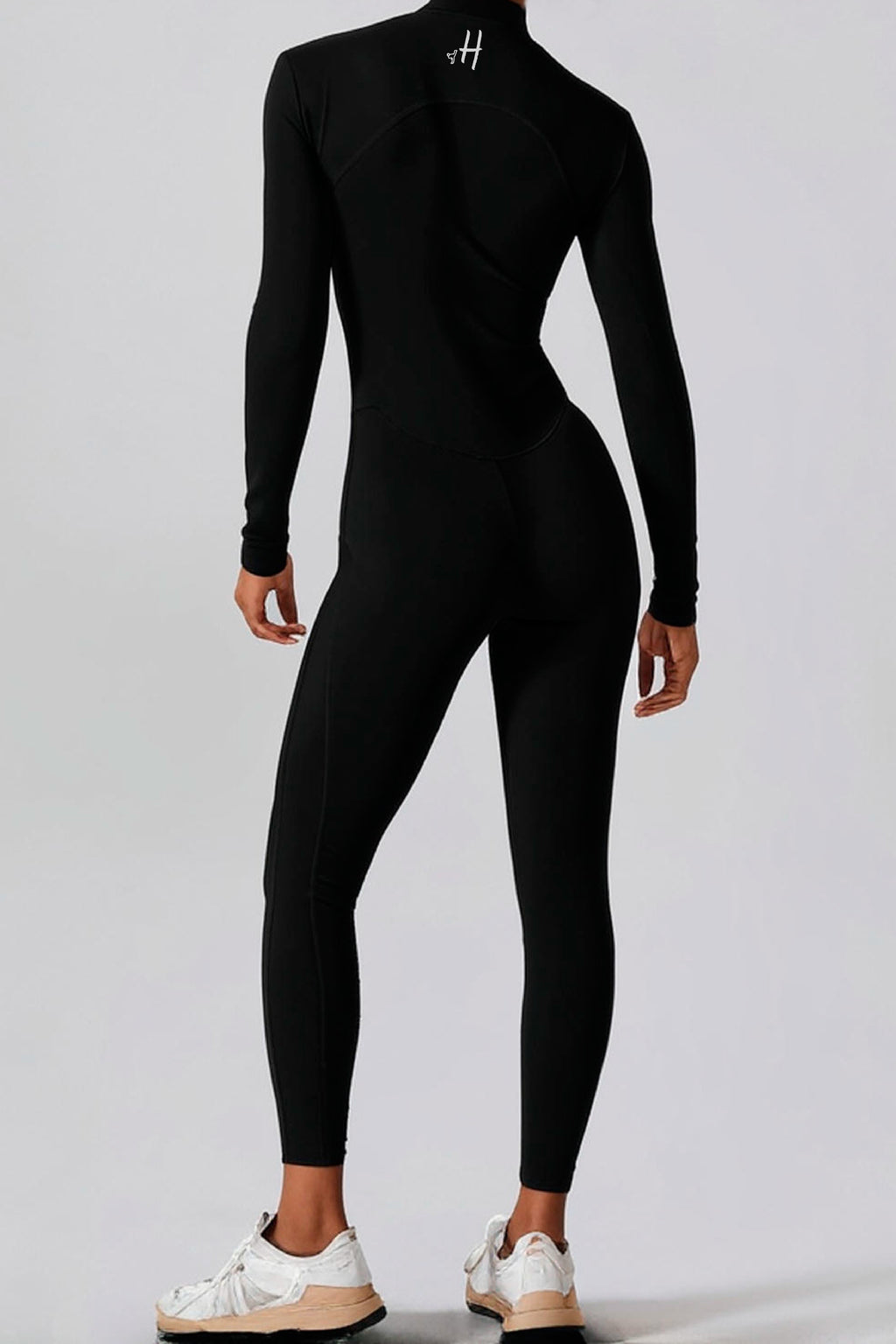 Body Manga Larga Negro