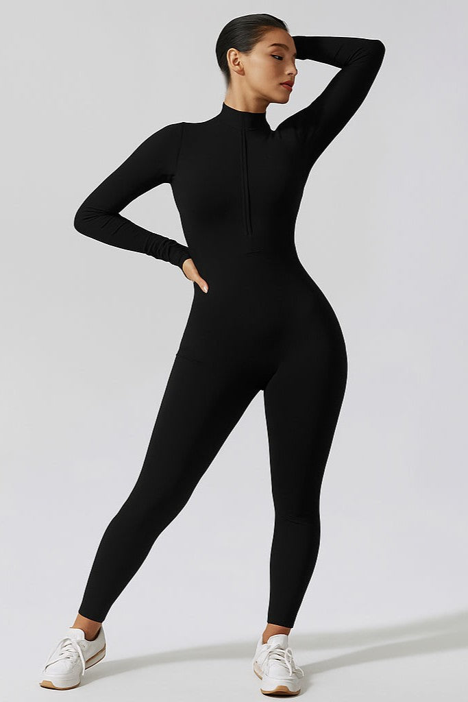 Body Manga Larga Negro