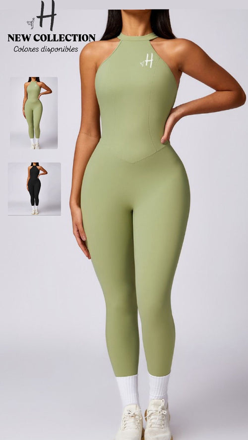 Body Cuello alto y espalda descubierta Negro