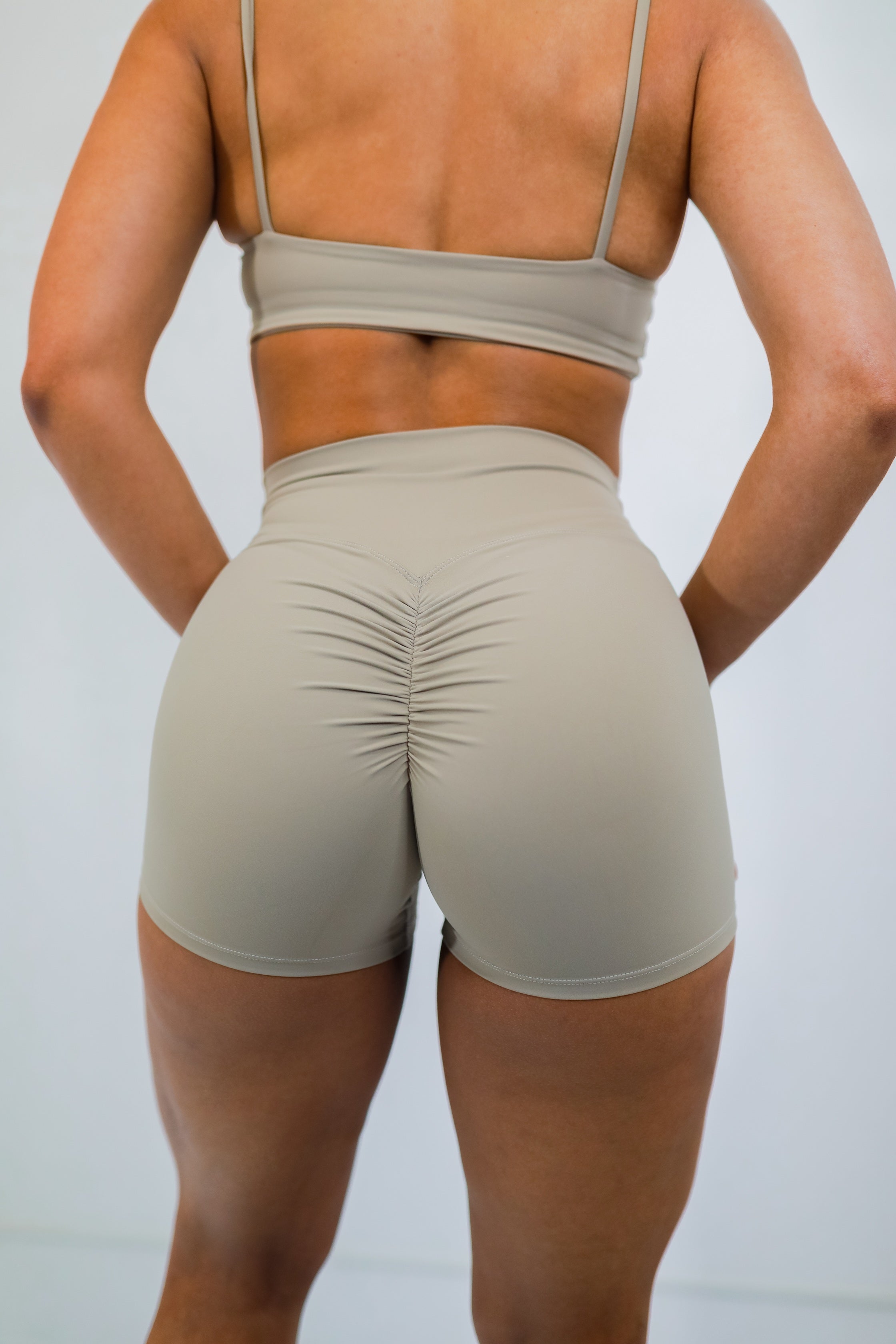 Conjunto de Top + Short Beige