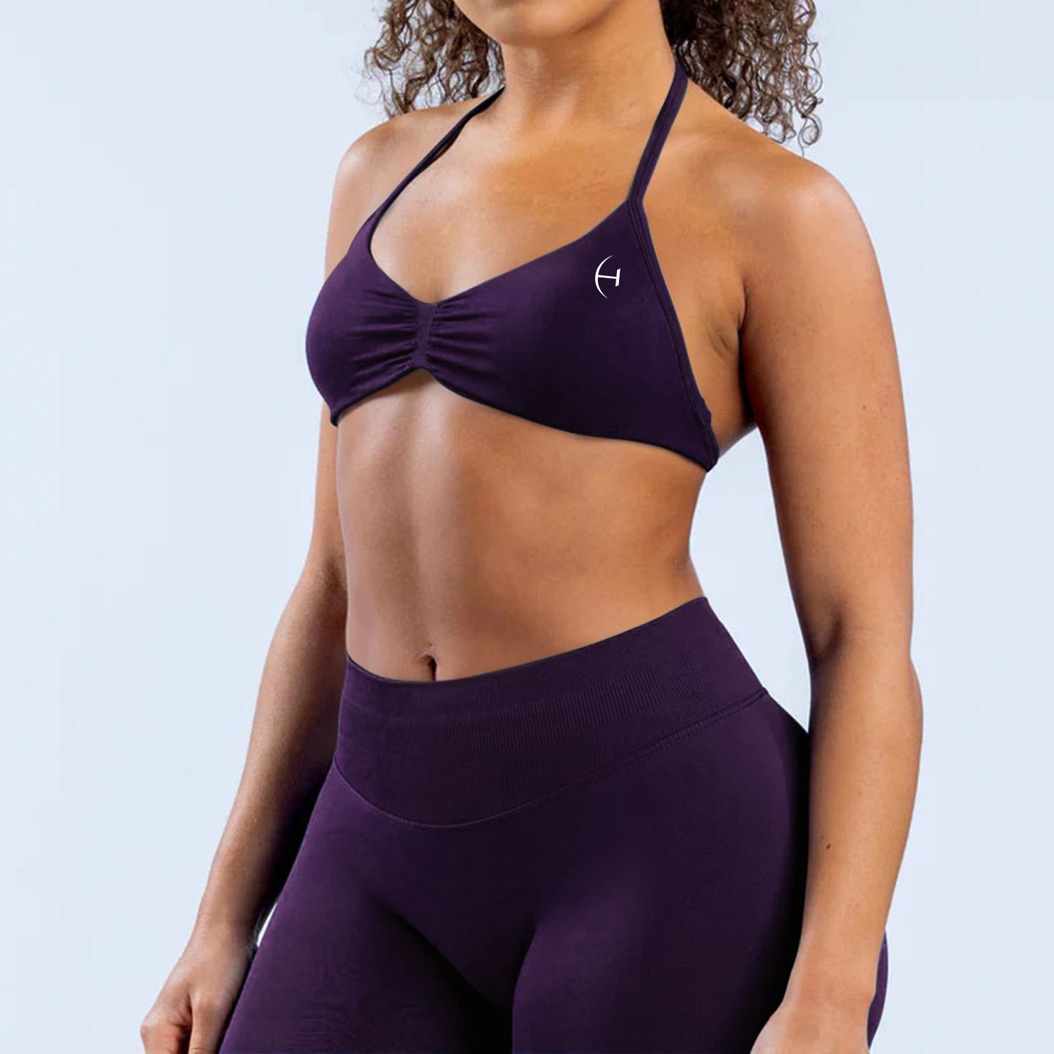 Top Strip Morado Uva