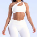 One Shoulder White