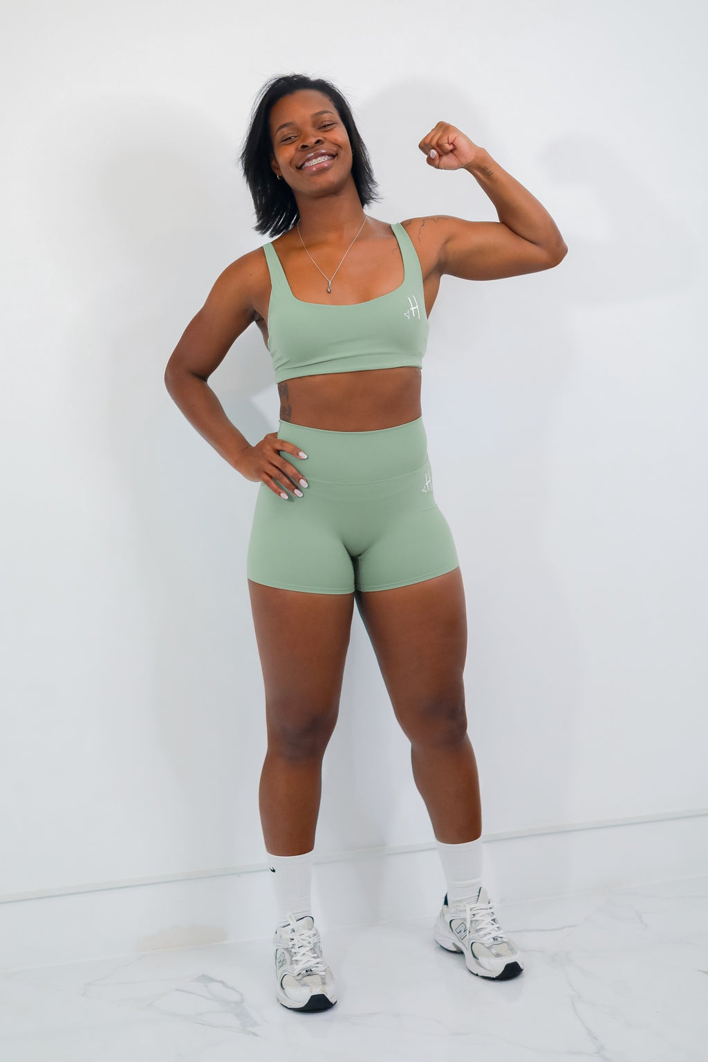 Conjunto de Top + Short Verde