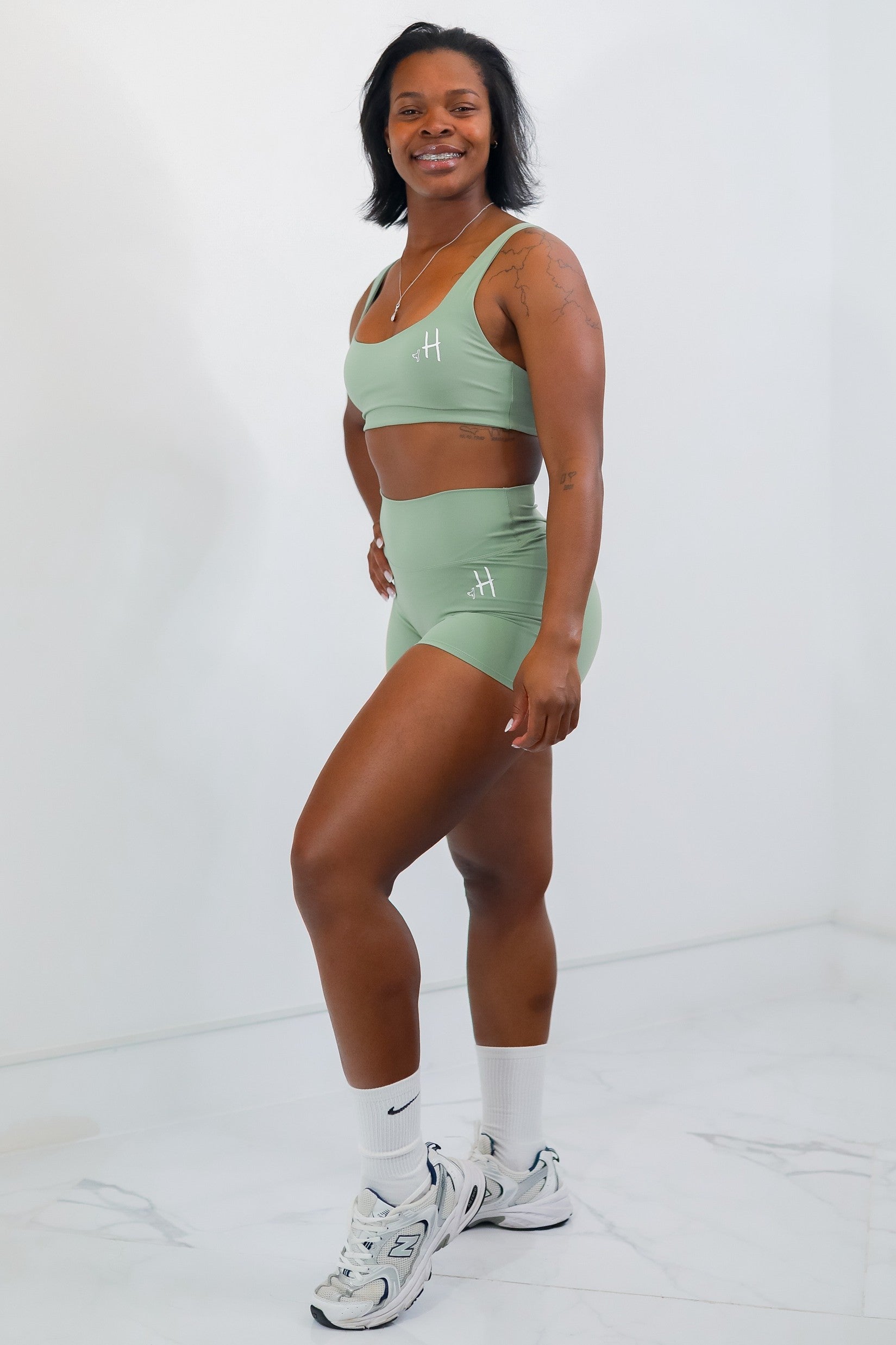 Conjunto de Top + Short Verde