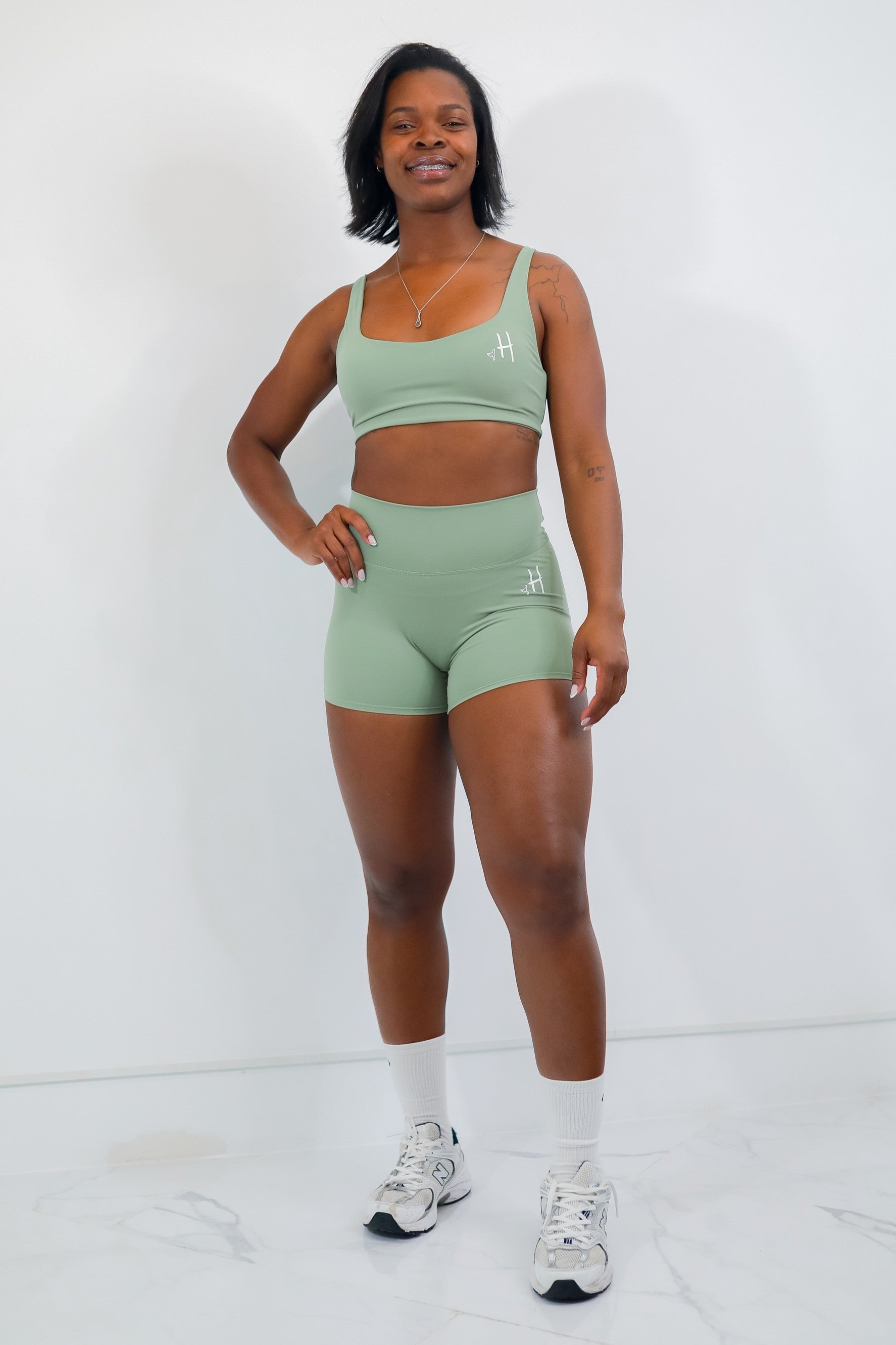 Conjunto de Top + Short Verde